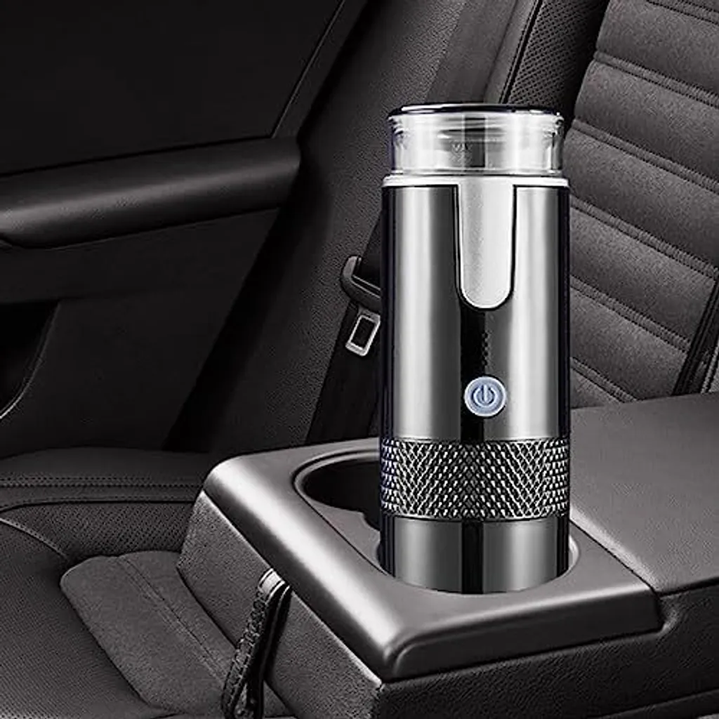 Mini Caffettiera Portatile Ricaricabile USB-C 1200mAh per Espresso in Viaggio - 3