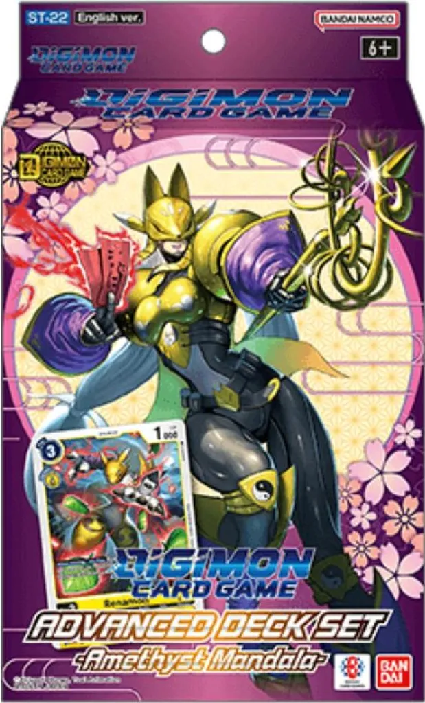 Deck Digimon Amethyst Mandala ST-17 Idéal pour Compétition et Tournoi