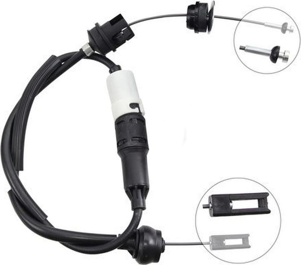 Seilzug Kupplungsbetätigung 1.417 mm A.B.S. für u.a. PEUGEOT 406