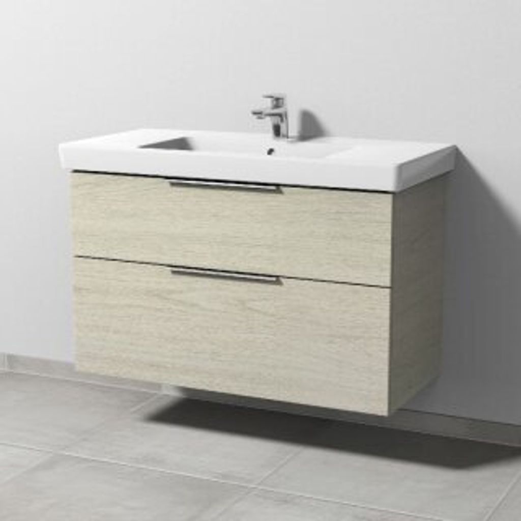 SANIPA UM61569 Waschtischunterbau mit Auszügen 3way