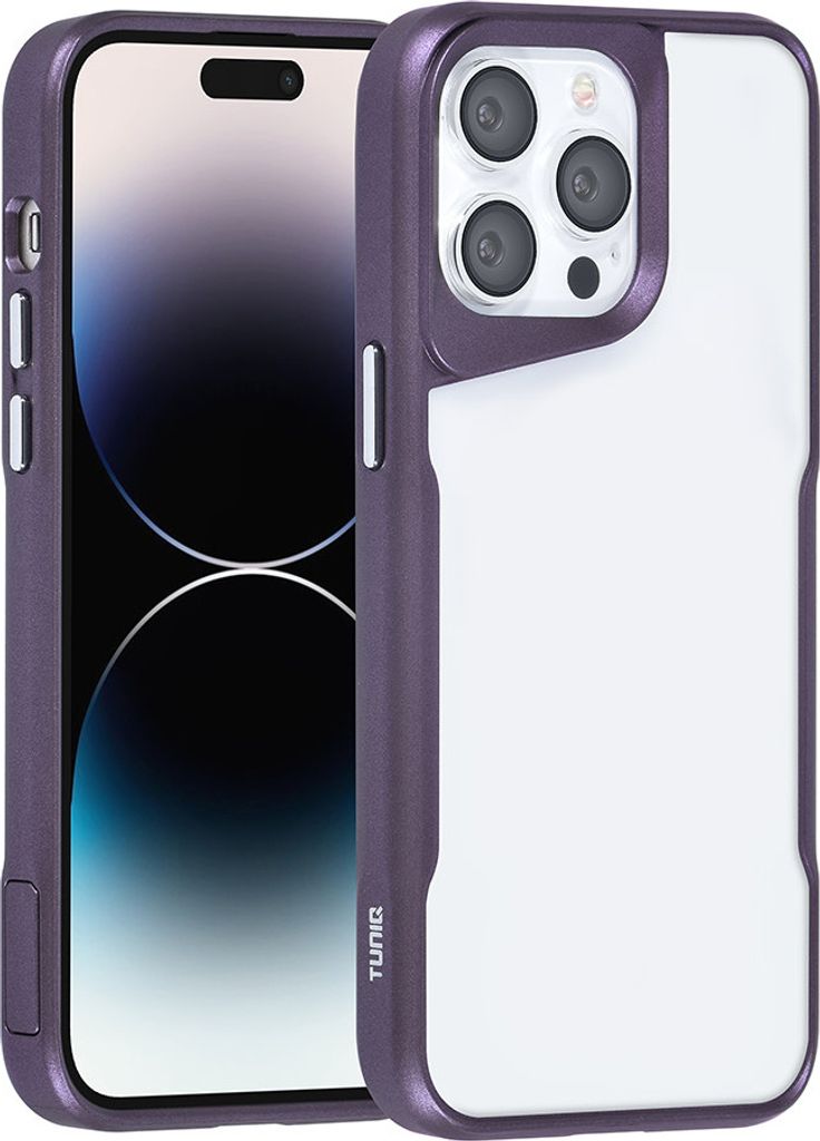 TUNIQ iPhone 14 Pro Max Back cover case - Silicone - Purple