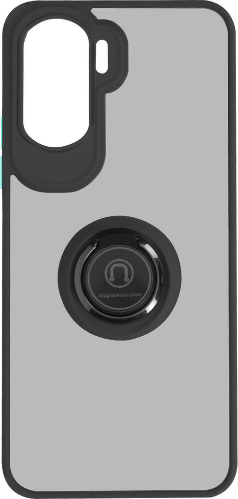 Avizar, Schutzhülle Honor 90 Lite Magnetring Matt-Optik, Schwarz