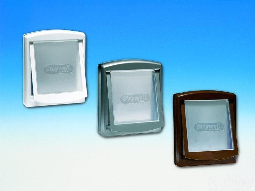 PetSafe Haustiertür 2-Wege 740 Mittelgroß 26,7x22,8 cm Weiß Produktbild 