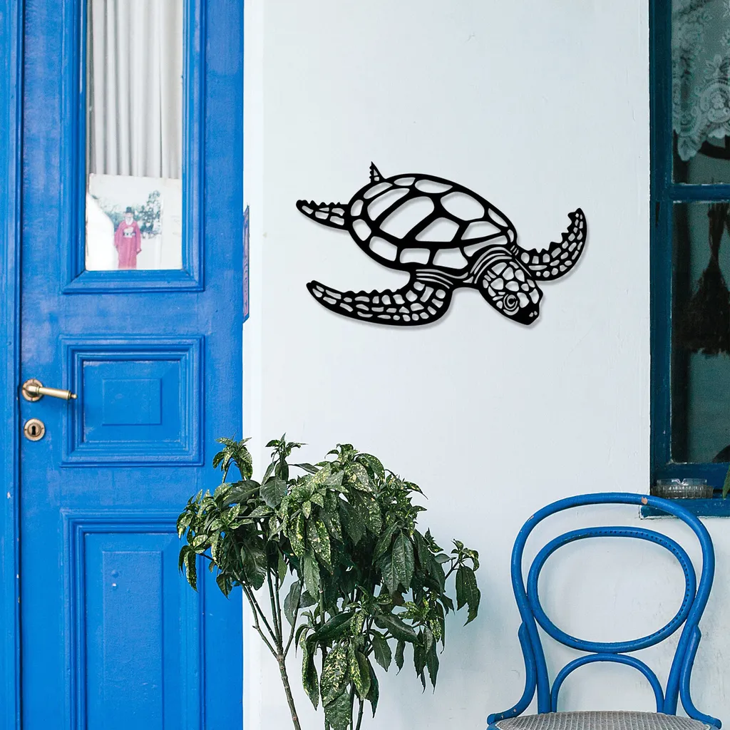 Décoration Murale Noire pour Ambiance Moderne - Wallity ENZ1140