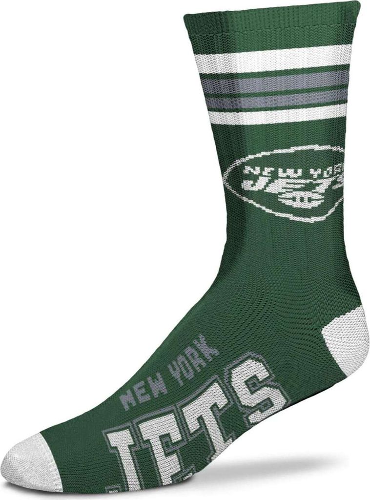 For Bare Feet - NFL New York Jets Graphic 4-Stripe Deuce Produktbild 