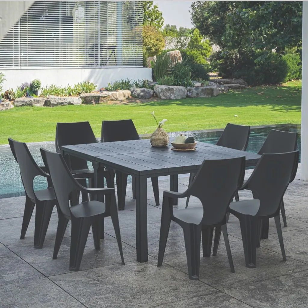 Table de jardin extensible Keter Julie Double 295 cm graphite - 20