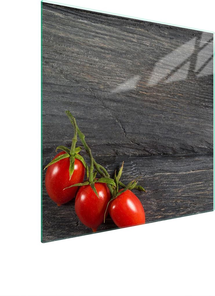 Glasschutzplatte Für Herd 50X52 Tomaten