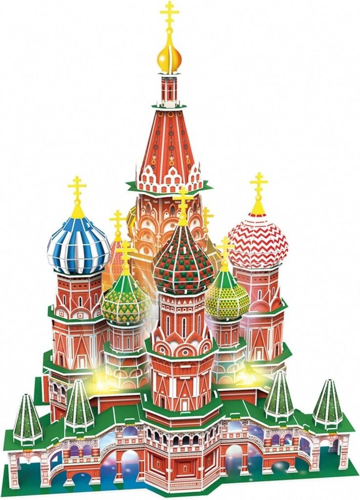 Puzzle 3D Led Katedra w.basils Zdjęcie produktu 