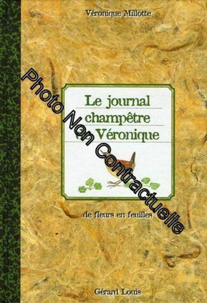 Le journal champêtre de Véronique : album De fleurs en feuilles brodé