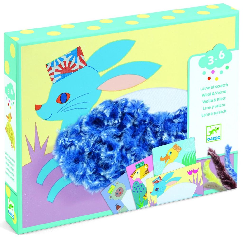 Kreativ-Workshop: Kleine Tiere mit Mützen von Djeco