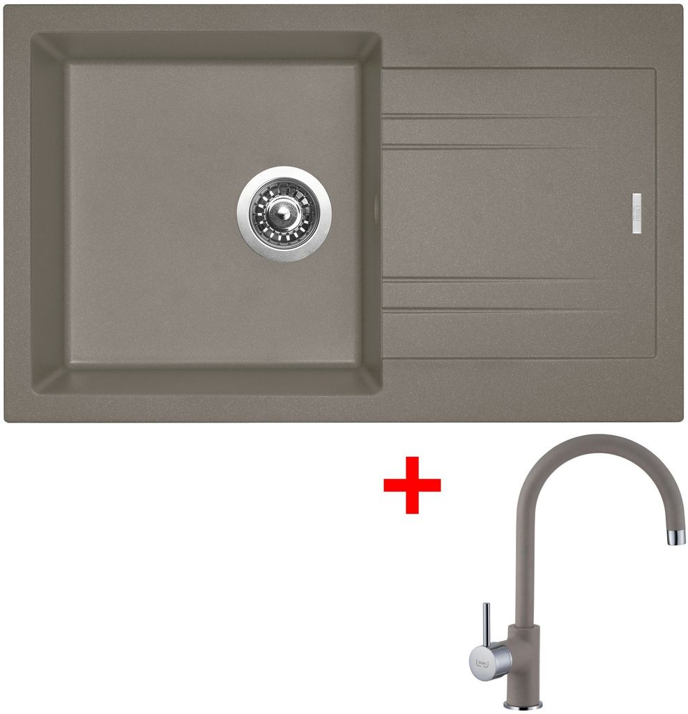 Sinks LINEA 780 Truffle + Vitalia GR Obrázek produktu 