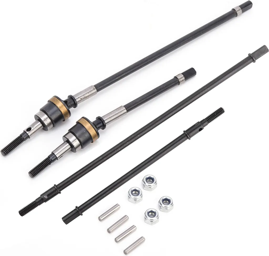 2pcs CVD Arbre d'entraînement avant pour Axial Wraith RC modèle 1/10