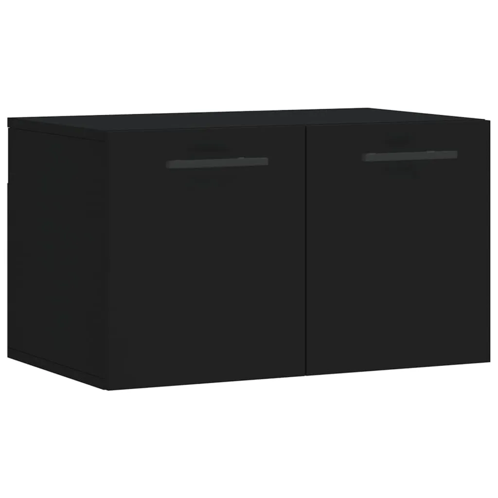 Pensile SYFAX™ Nero 60x36,5 cm - Arredo Sospeso in Legno Multistrato