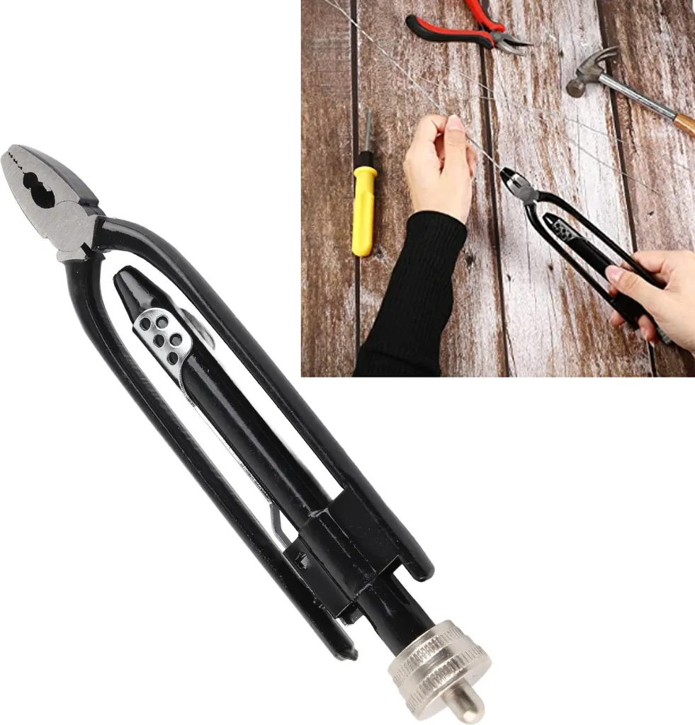 Pinza per Filo di Sicurezza 21cm | Strumento Torsione Acciaio 25ft - 3