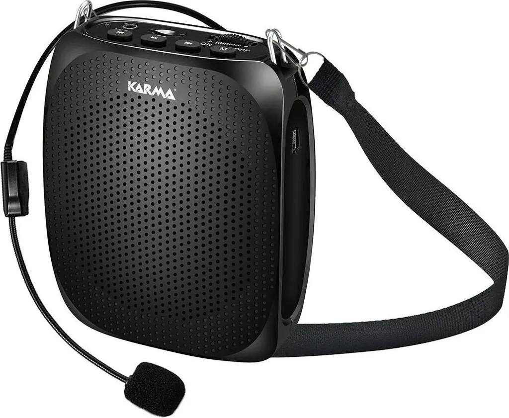 Enceinte portable pour conférence et guide Karma Italiana BM 539 Noir 10 W