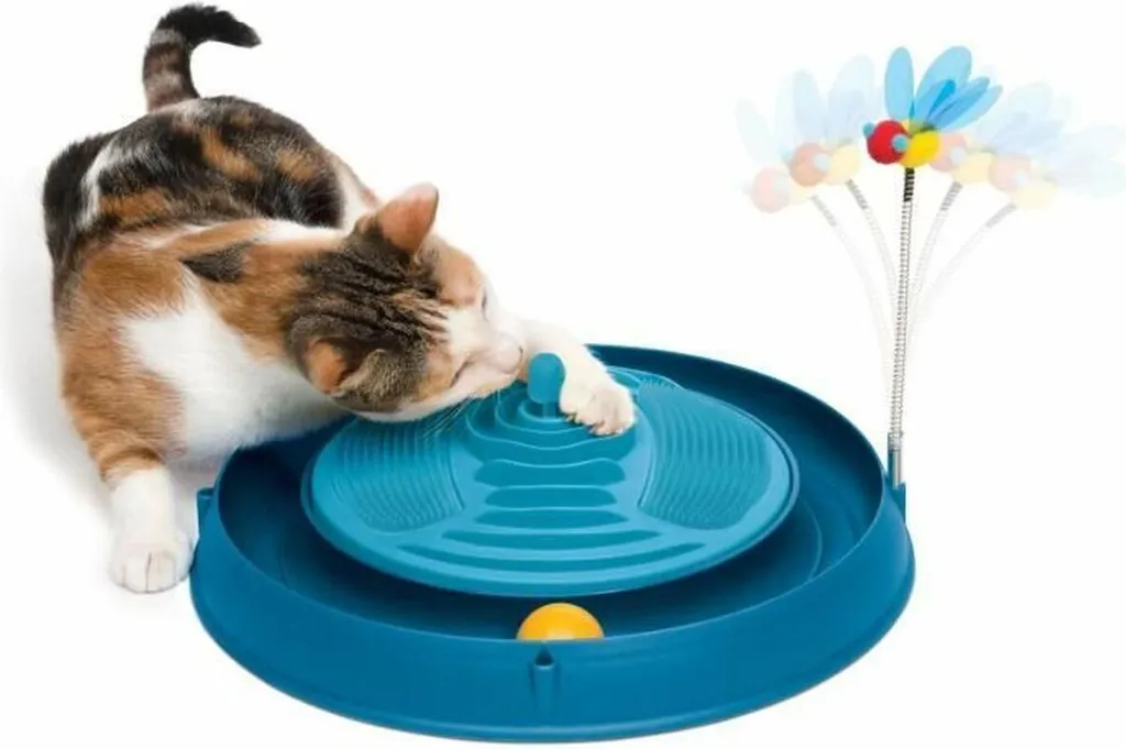 Jouet pour chats Catit Senses 2.0 Circuit de Jeu Interactif Bleu - 2
