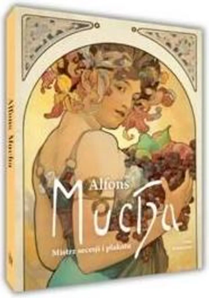 Mucha Mistrz Secesji Grand Livre d'Art avec Illustrations Haute Qualité