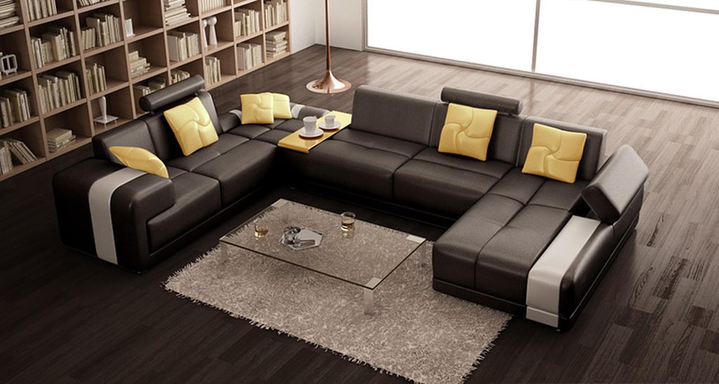 Sofa Eckgarnitur Wohnlandschaft U Form Eckcouch Ecksofa Couch Garnitur Polster