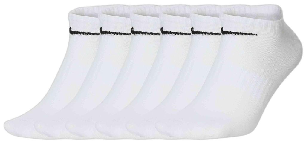 Nike EVERYDAY LIGHTWEIGHT NO-SHOW (6 PAIA) NERO M Immagine del prodotto 