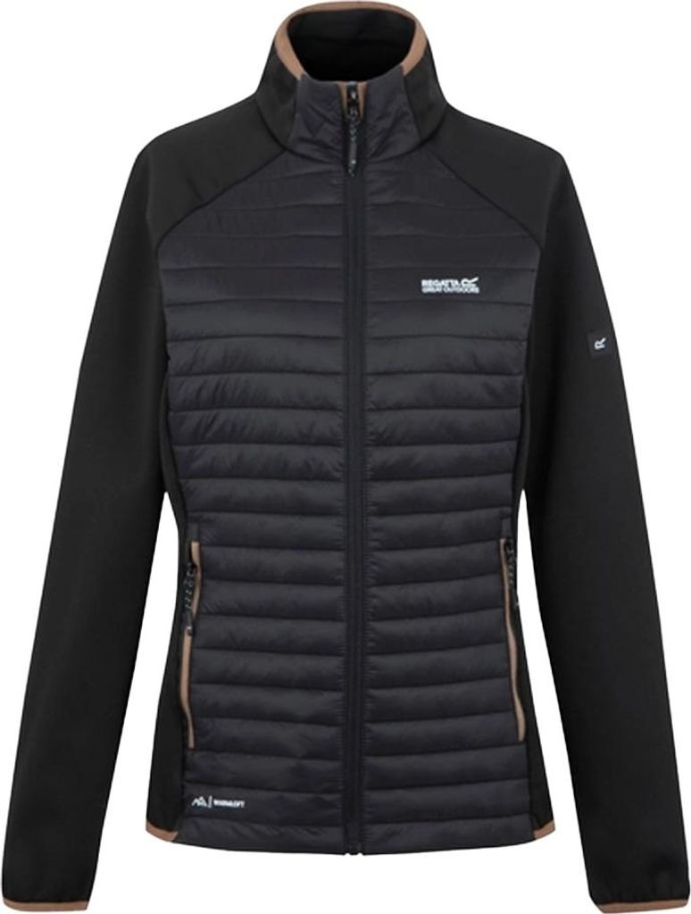Regatta - "Clumber" Hybridjacke für Damen RG12250 (40 DE) (Mokka/Schwarz)