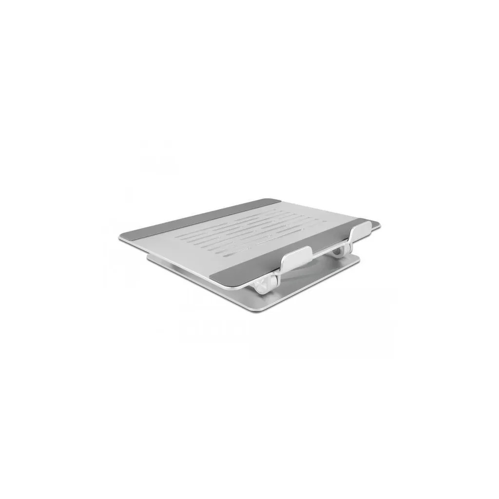 Delock 18414 Alzatina Notebook 15.6 Pollici - Design Alluminio Premium