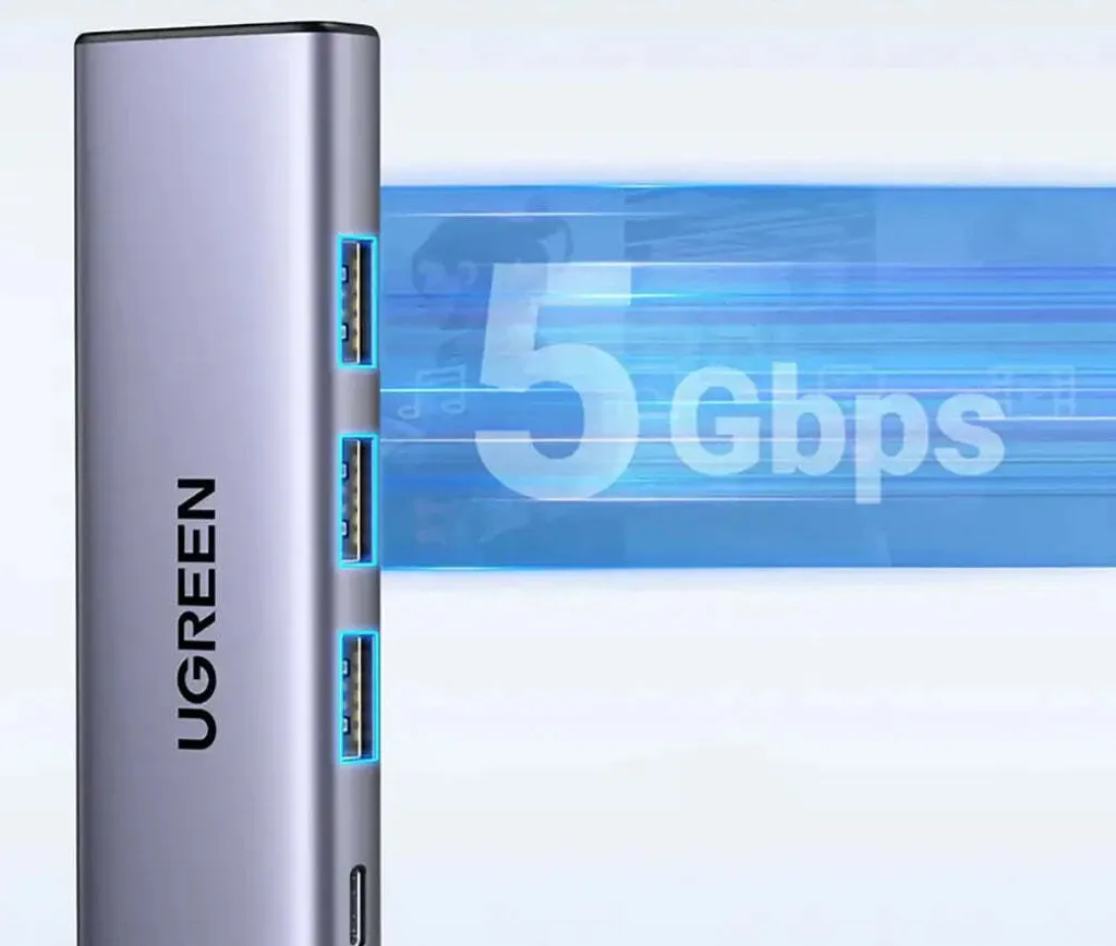 Hub UGREEN CM511 USB-C: 4K@60Hz e PD 100W. Semplice, Funziona. - 13