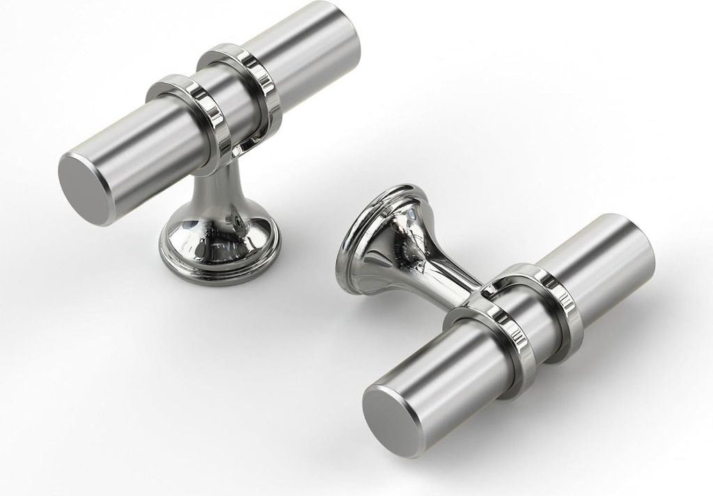 Küchenschrank-Handgriffe - Silber - 10 Stück