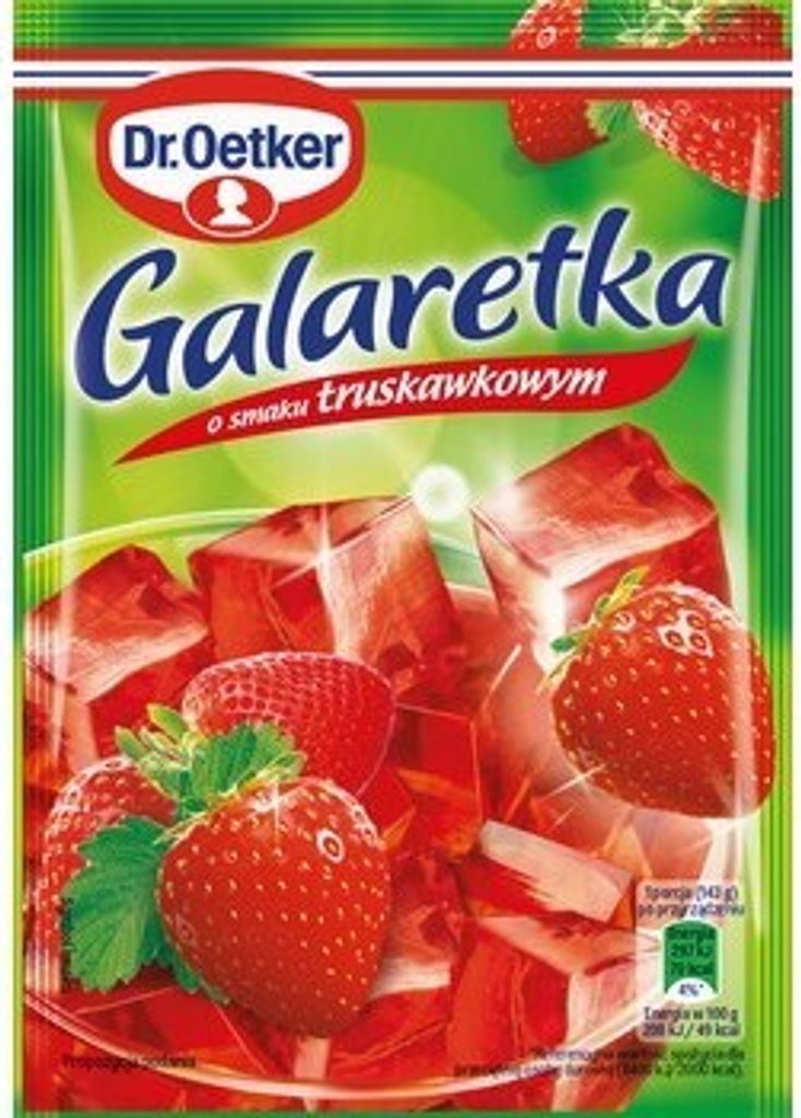 Dr. Oetker Gelee mit Erdbeergeschmack 72 g