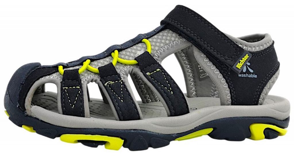 Richter Kinderschuhe Jungen Sandalen Schwarz Freizeit, Schuhgröße:38 EU