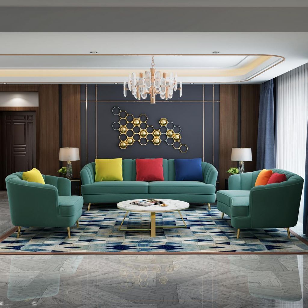 Sofagarnitur 3+2 Sitzer Garnitur Couch Polster Sofa Garnituren Design möbel Neu