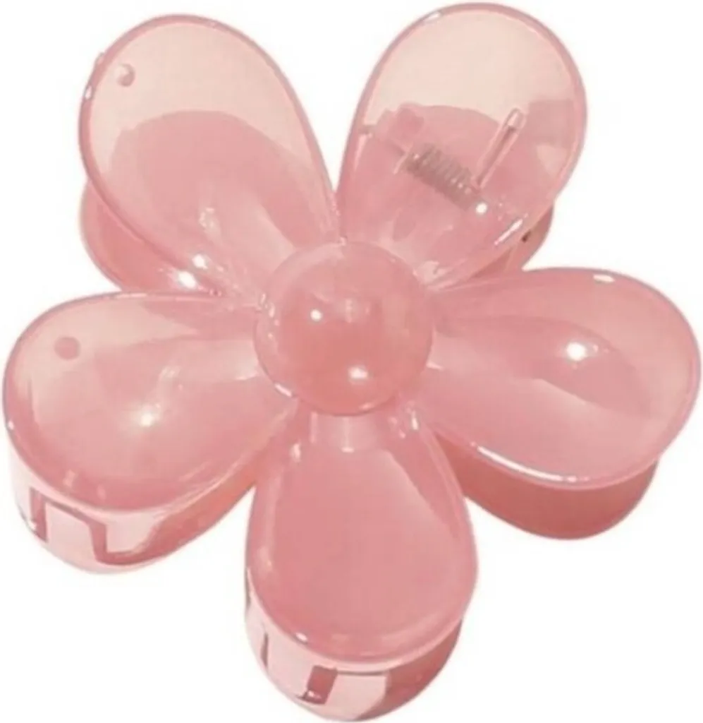 Pinza Capelli Fiore Grande 7x7,5 cm SP272 - Tenuta Forte Antiscivolo