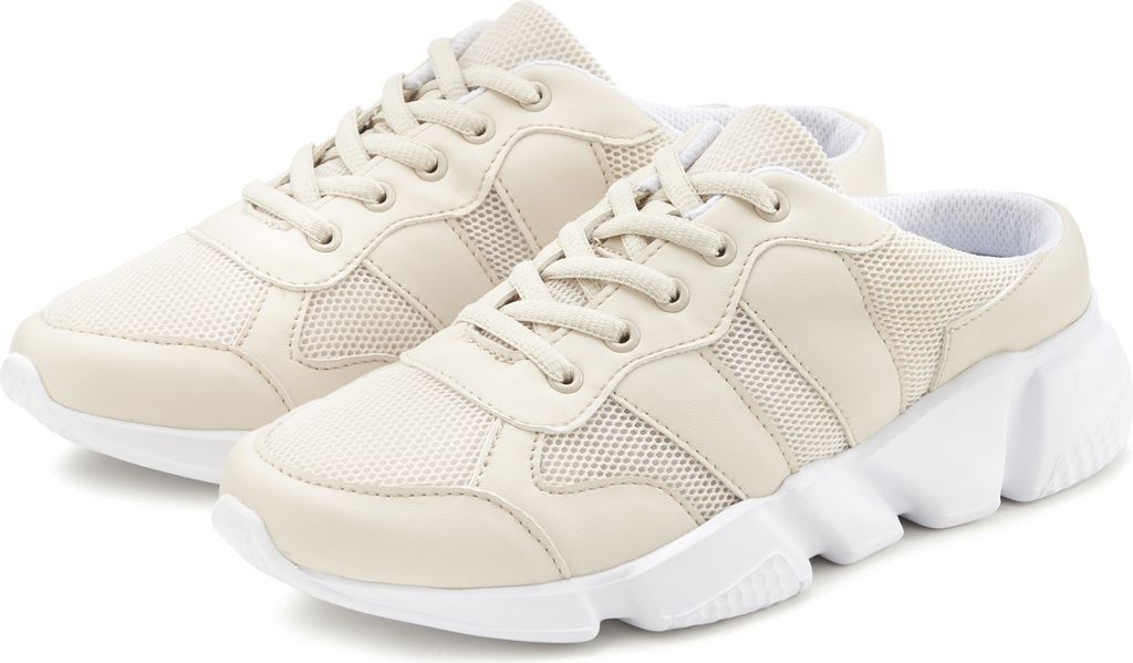 LASCANA Sabot beige Größe 40