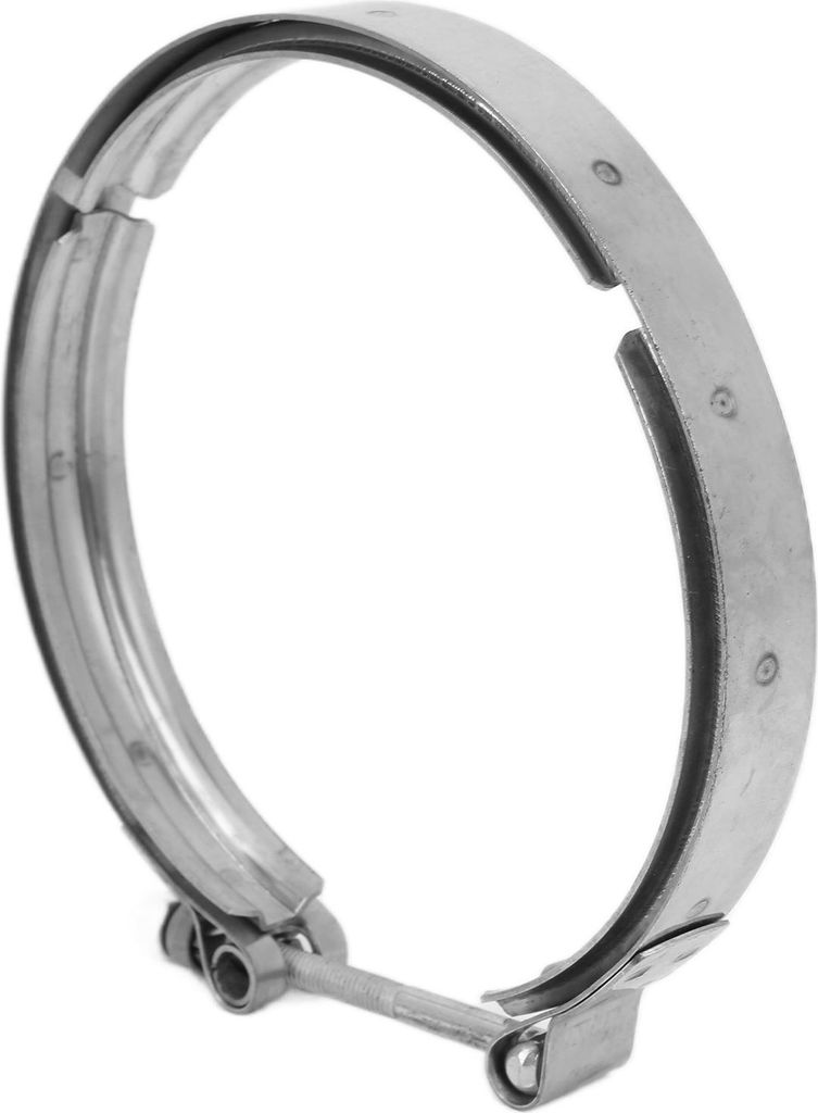 5-Zoll-Auspuff-V-Band-Klemme, Edelstahl, Korrosionsschutz, Ersatz für Cummins Turbo