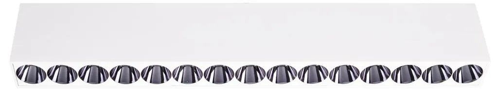 Barre Lumineuse LED Moderne X-LINE Aluminium Blanc 40cm - Maxlight 3000K