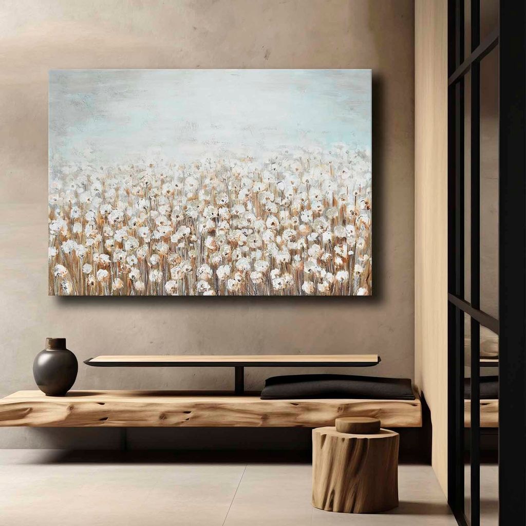 Wallity, 70100softc-009, Dekorative Leinwandmalerei, 100 % LEINWAND, Mehrfarbig, 70 x 100 cm