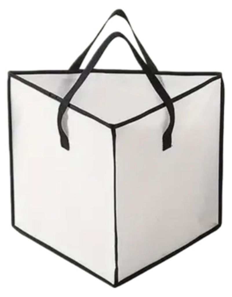 Dreieckiger Kleiderbügel-Organizer, dreieckige Aufbewahrungstasche mit Griffen, staubdichte Kleiderbügel-Organizer-Tasche für Kleiderschrank, Ga...