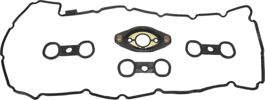 Ventildeckeldichtung, Zylinderkopf Ventildichtung Dichtung Nr. 11127552280 für BMW 128i 2008-2013 Schwarz, Ventildeckeldichtung 1 Satz