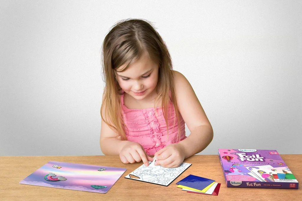 Kit de Transfert Foil Fun MEGABLEU Activité Manuelle Enfant 4 Ans et Plus - 2