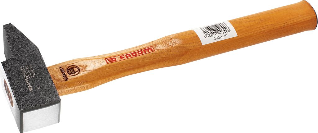 FACOM Schlosserhammer mit Hickory-Stiel 30 mm