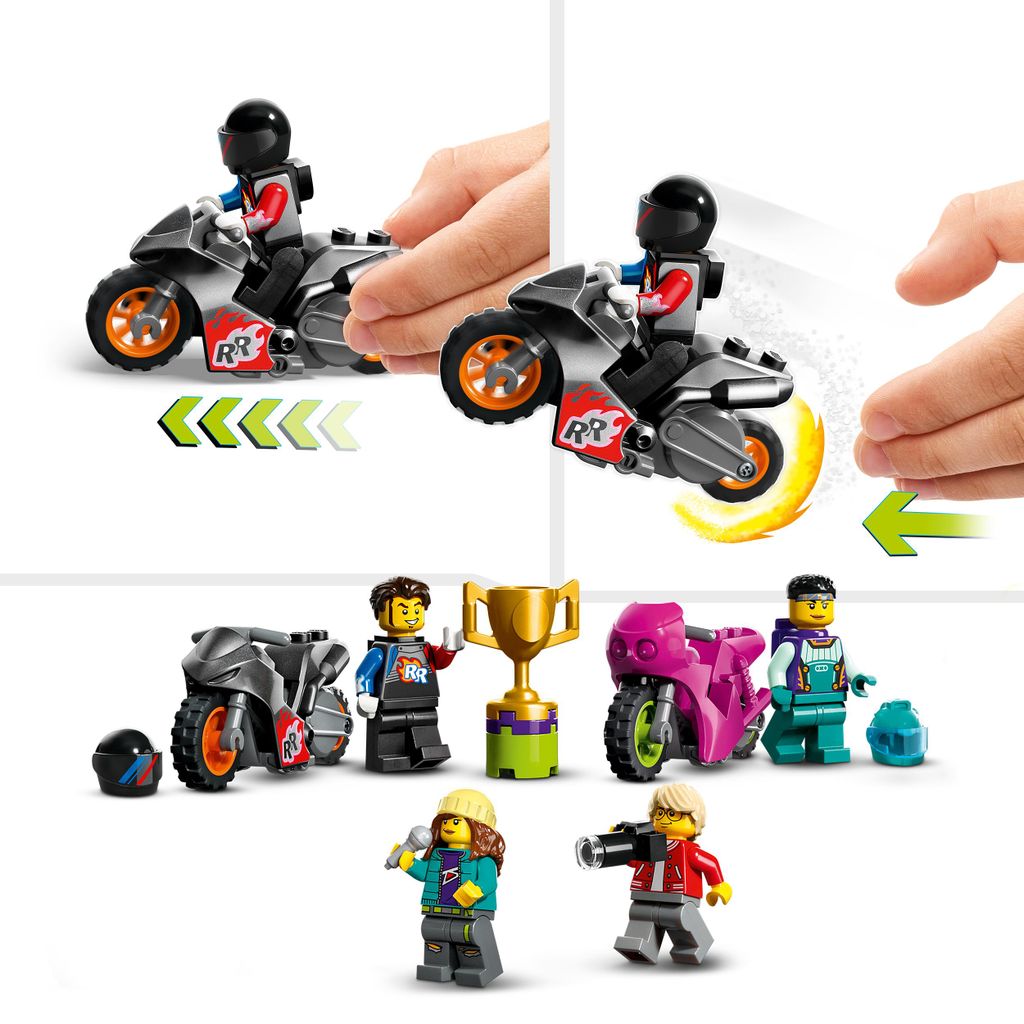 LEGO 60361 City Stuntz Ultimative Stuntfahrer-Challenge, Produktbild 5