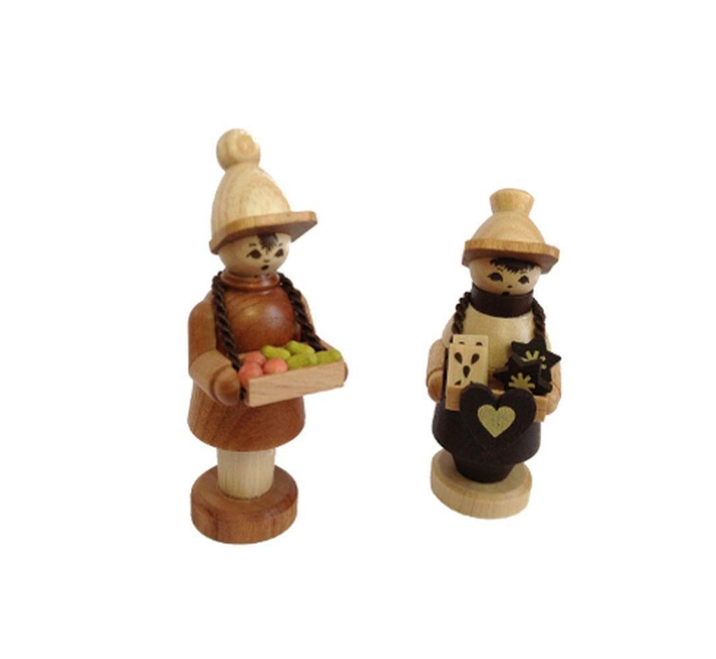 Miniaturfigur Markthändler natur Höhe=7cm NEU