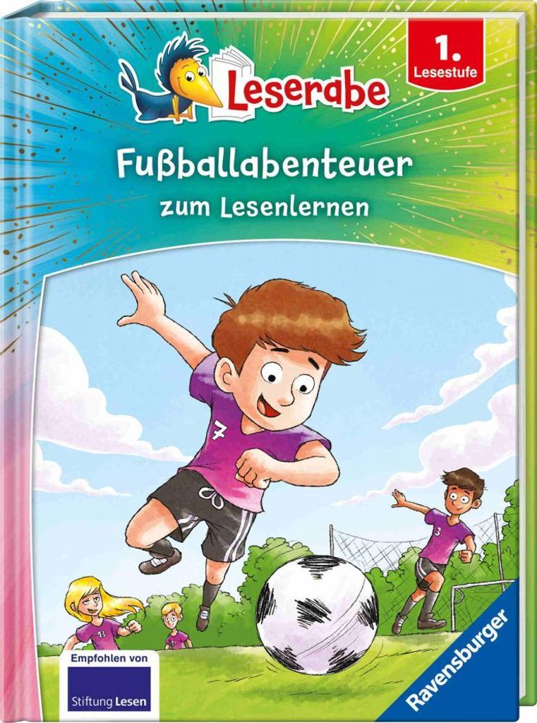Ravensburger Buch Erstlesetitel Leserabe Sonderausgaben Fußballabenteuer zum Lesenlernen 46456