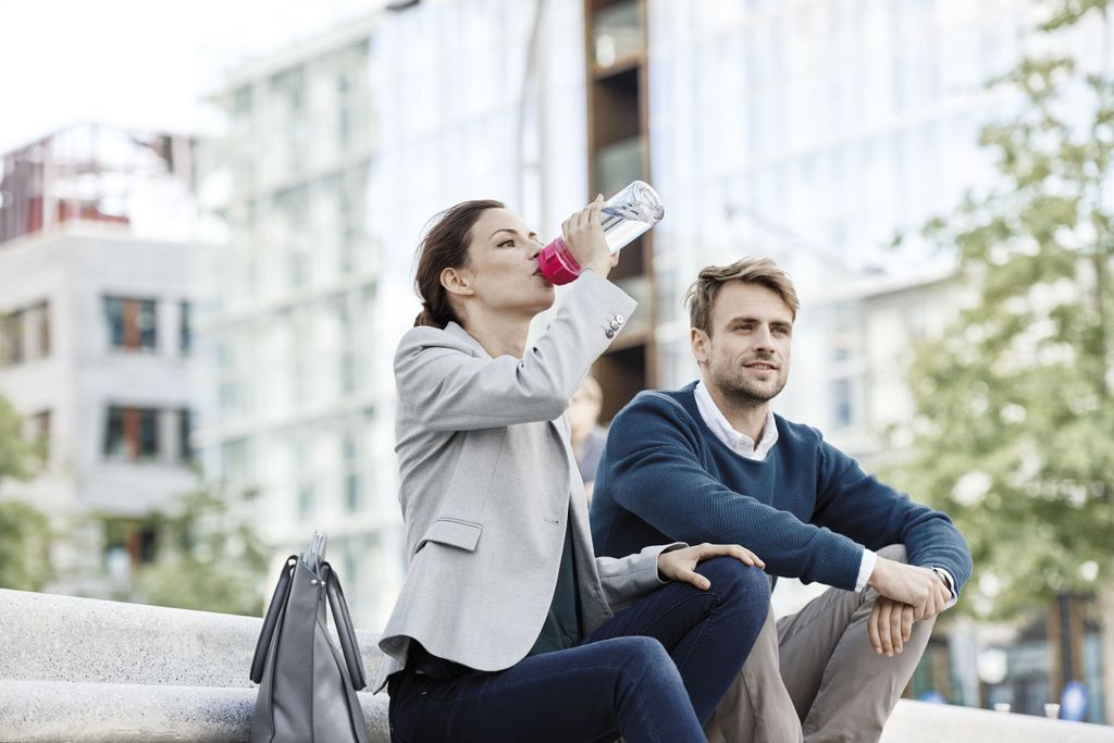 Wasserfilter-Flasche pink Produktbild 7