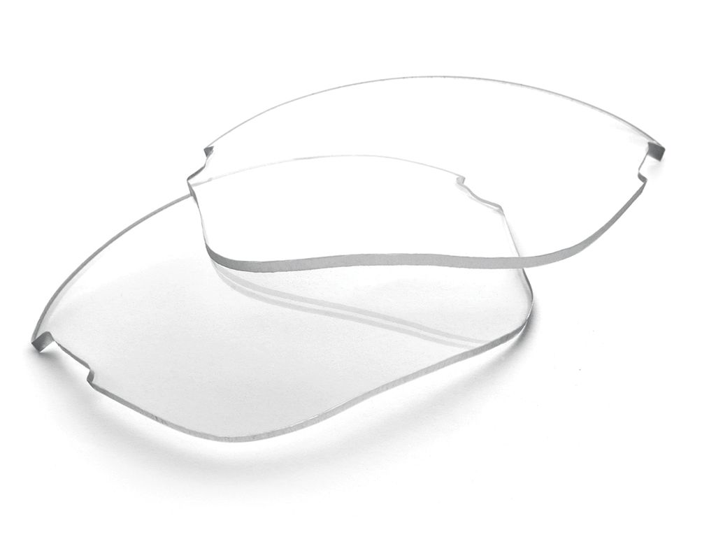 100% Sportcoupe Replacement Lens unis smoke - robuste Ersatzscheibe für klare...