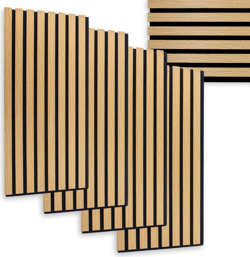 Panneaux acoustiques aspect bois 60 x 30 cm comme Image du produit 