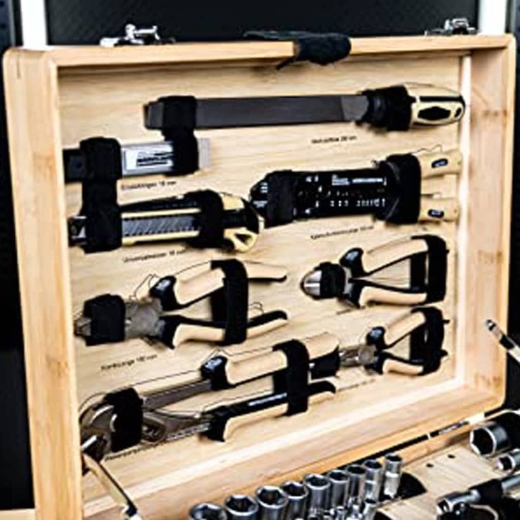 Coffret à outils en bambou, 108 pcs. Image du produit 