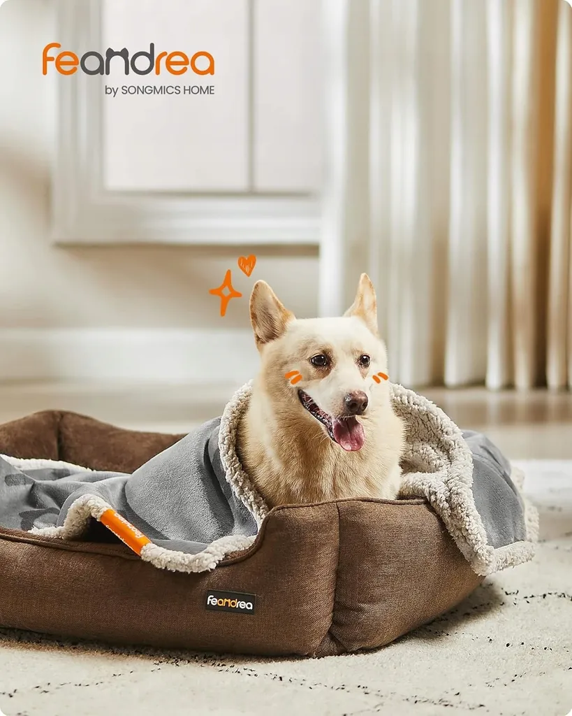 Couverture imperméable chiens et chats douce et lavable en gris 101x73 - 7