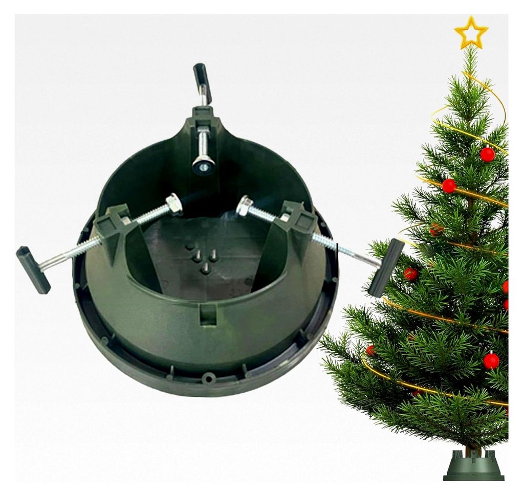 Christbaumständer für Weihnachtsbäume mit Wasserbehälter