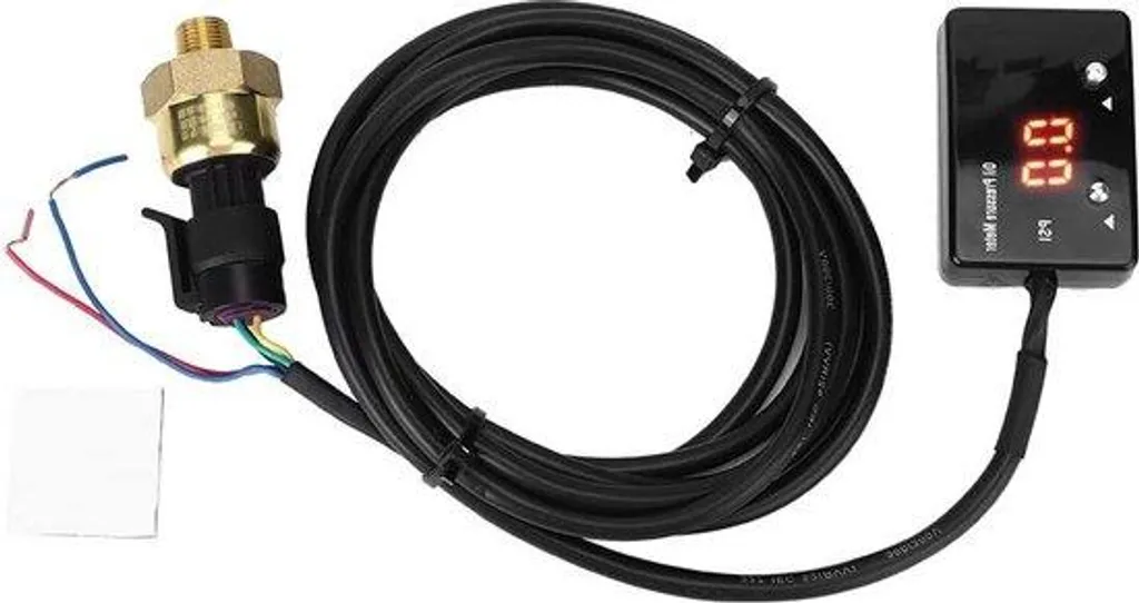 Manomètre de pression d'huile 12V pour surveiller le moteur de votre auto