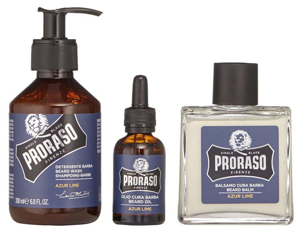 Proraso Proraso Barba Azure-Lime Set regalo Immagine del prodotto 